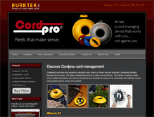 Tablet Screenshot of cordpro.com